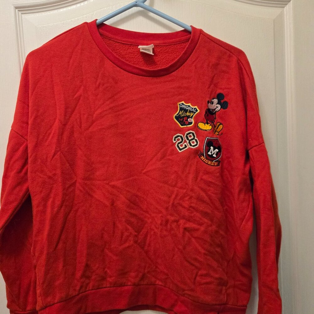Cropped Disney Crewneck